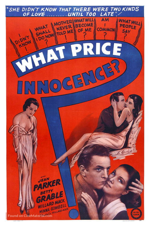 What Price Innocence? - Movie Poster