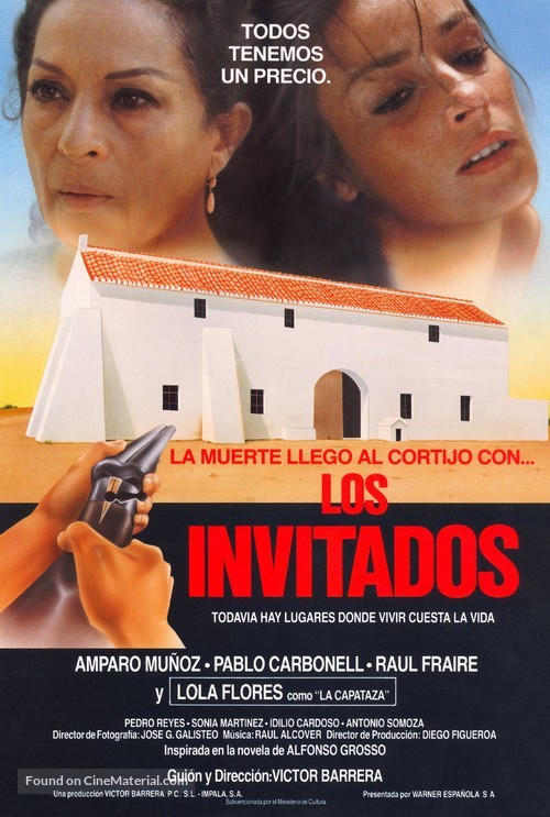 Los invitados - Spanish Movie Poster