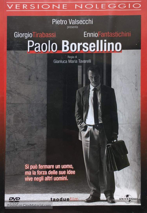 Paolo Borsellino - Italian Movie Cover