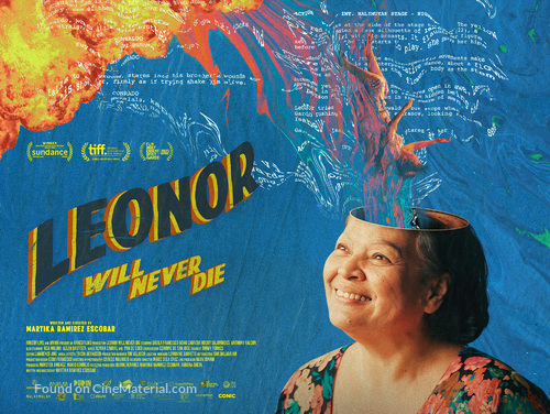 Leonor Will Never Die - British Movie Poster