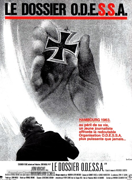 The Odessa File - French Movie Poster