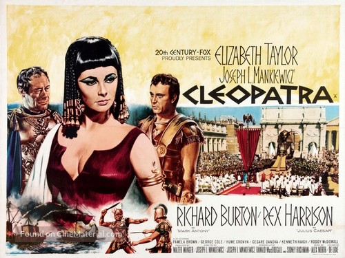 Cleopatra - British Theatrical movie poster