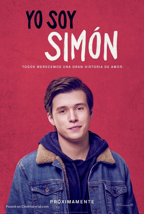 Love, Simon - Mexican Movie Poster