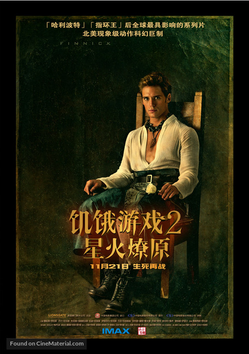 The Hunger Games: Catching Fire - Chinese Movie Poster