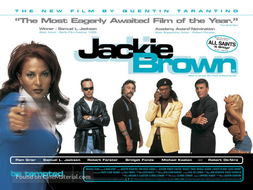 Jackie Brown - British Movie Poster
