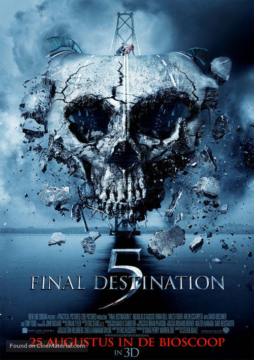 Final Destination 5 - Dutch Movie Poster