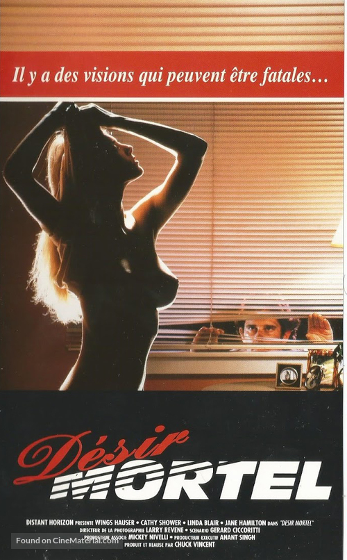 Bedroom Eyes II - French VHS movie cover