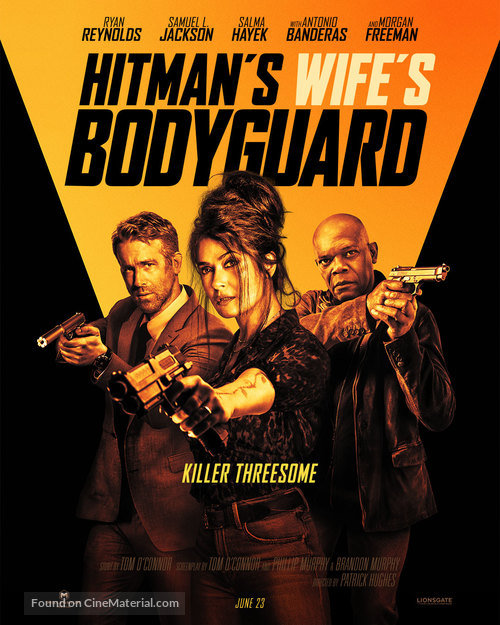 The Hitman&#039;s Wife&#039;s Bodyguard - British Movie Poster