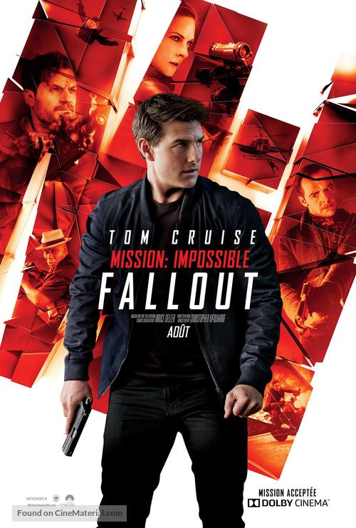 Mission: Impossible - Fallout - Canadian Movie Poster