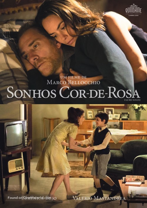 Fai bei sogni - Portuguese Movie Poster