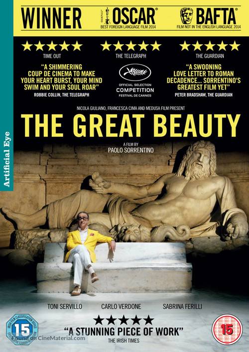 La grande bellezza - British DVD movie cover