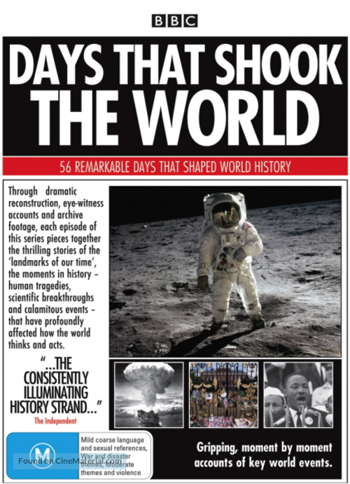 &quot;Days That Shook the World&quot; - Australian DVD movie cover