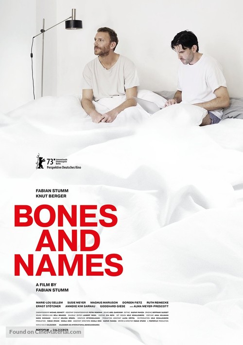 Knochen und Namen - International Movie Poster