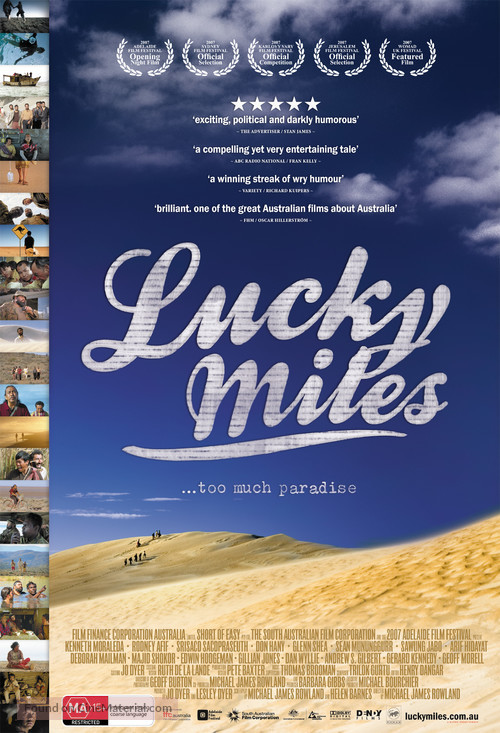 Lucky Miles - Australian Movie Poster