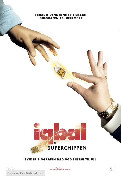 Iqbal &amp; superchippen - Danish Movie Poster
