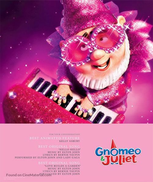 Gnomeo &amp; Juliet - For your consideration movie poster