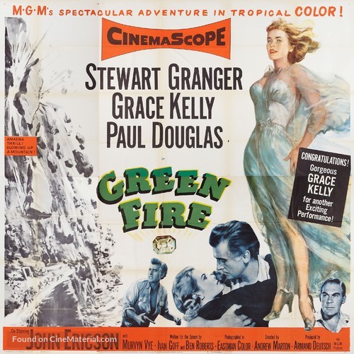 Green Fire - Movie Poster