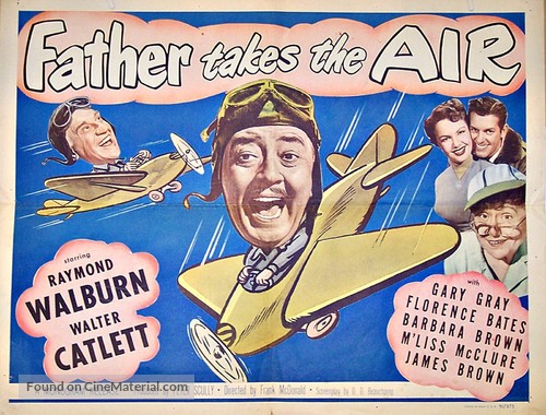 Father Takes the Air - Movie Poster