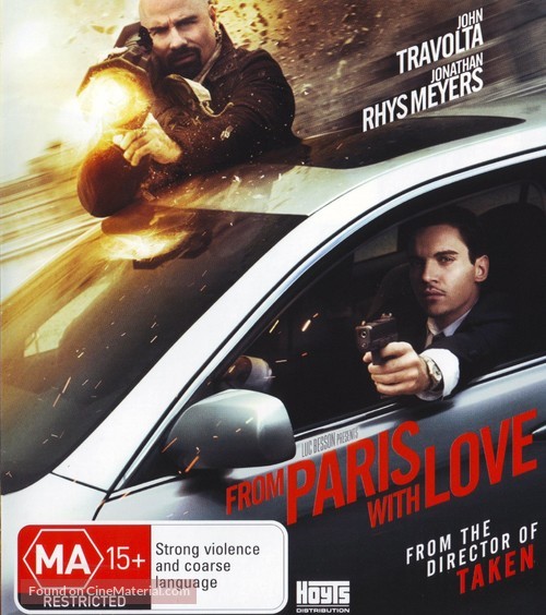 From Paris with Love - Australian Movie Cover