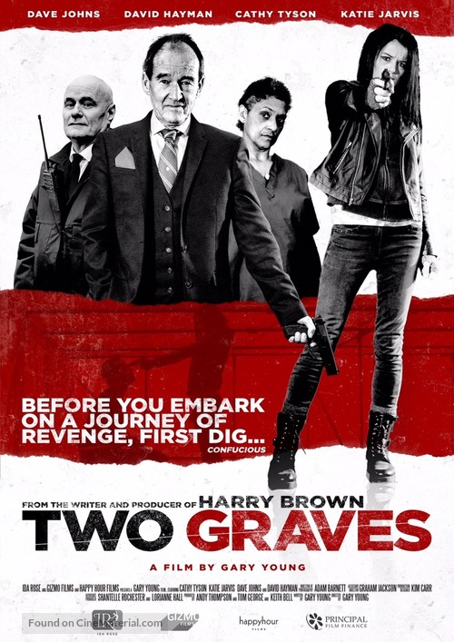 Two Graves - British Movie Poster