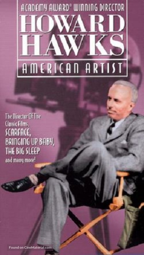 Howard Hawks: American Artist - VHS movie cover