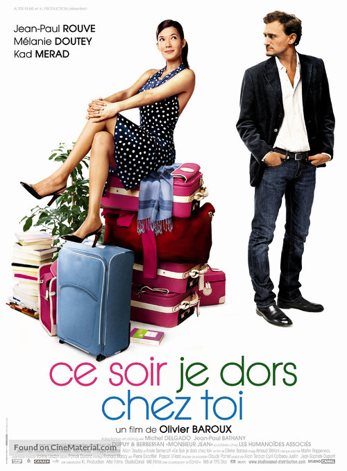 Ce soir je dors chez toi - French Movie Poster