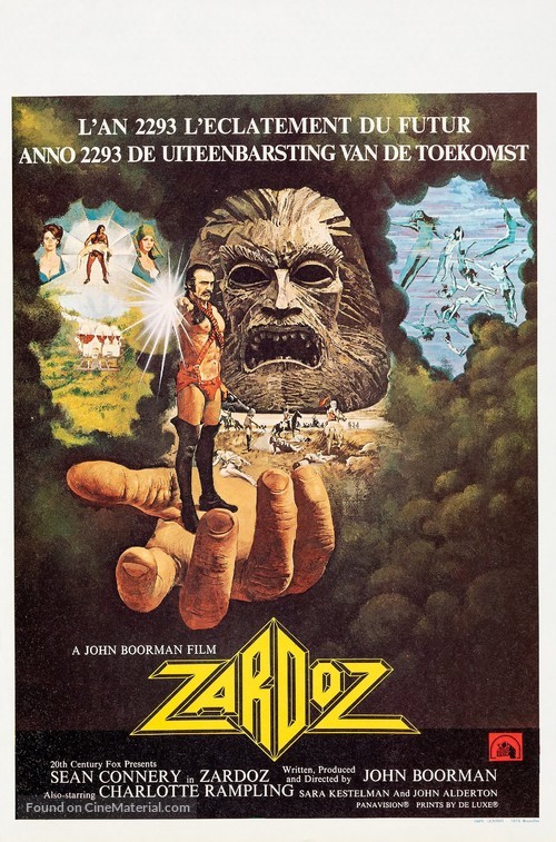 Zardoz - Belgian Movie Poster