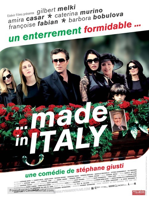 Made in Italy - French Theatrical movie poster