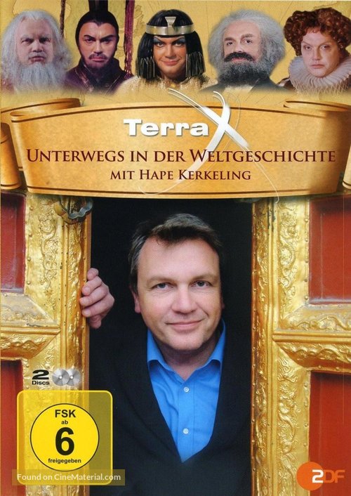 Unterwegs in der Weltgeschichte - mit Hape Kerkeling - German DVD movie cover