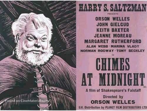 Chimes at Midnight - British Movie Poster