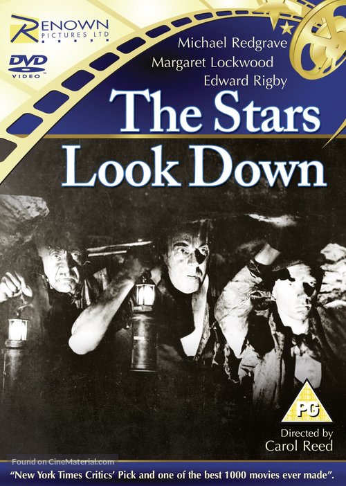 The Stars Look Down - British DVD movie cover