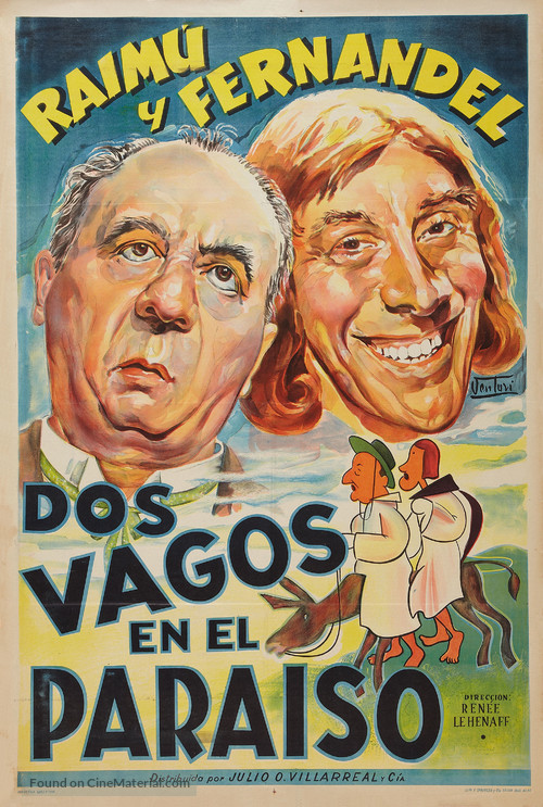 Les gueux au paradis - Argentinian Movie Poster