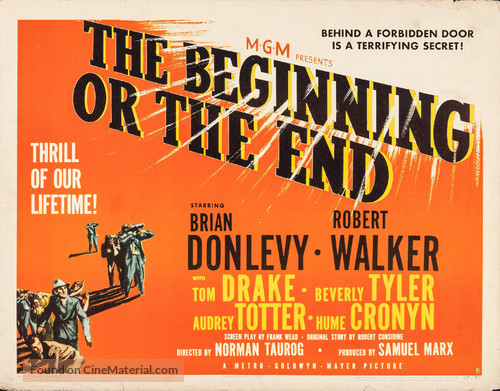 The Beginning or the End - Movie Poster