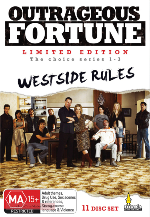 &quot;Outrageous Fortune&quot; - New Zealand DVD movie cover