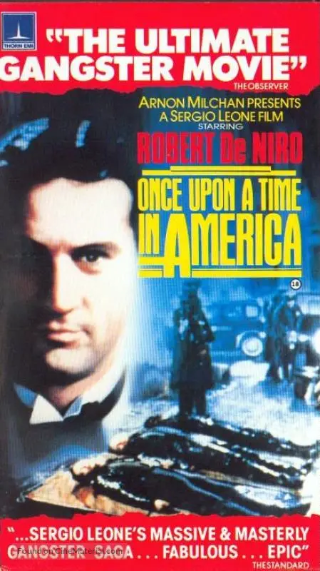 Once Upon a Time in America - British Movie Cover