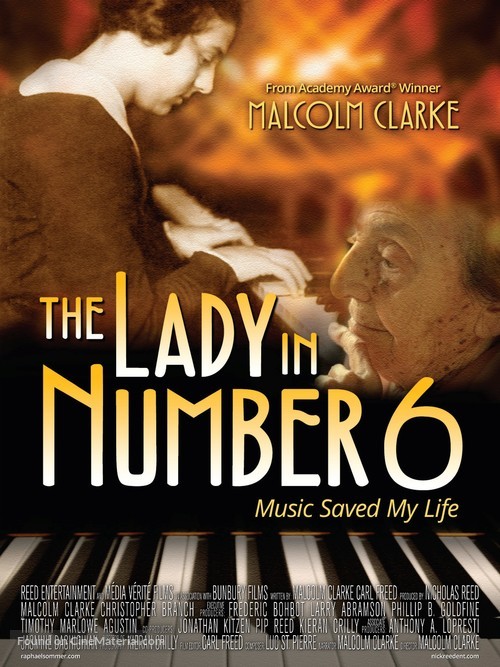 The Lady In Number 6 - Canadian Movie Poster