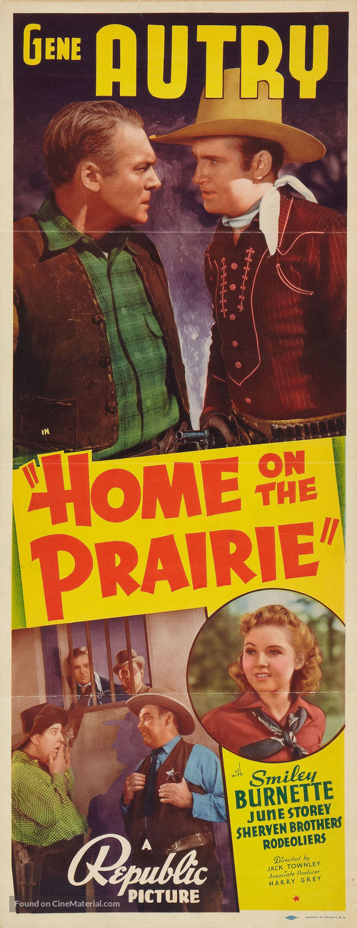 Home on the Prairie - Movie Poster