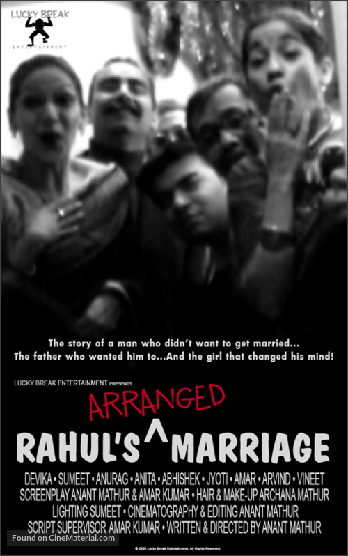Rahul&#039;s Arranged Marriage - Movie Poster