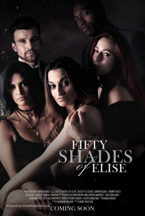 Darker Shades of Elise - British Movie Poster