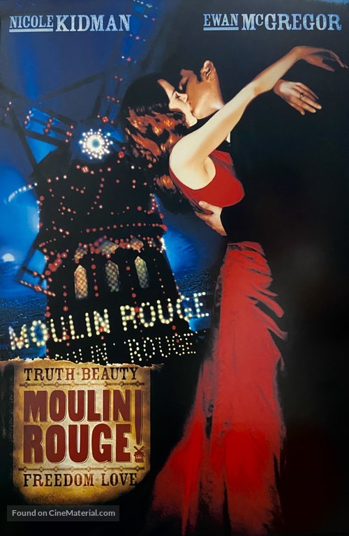 Moulin Rouge - Brazilian Movie Poster