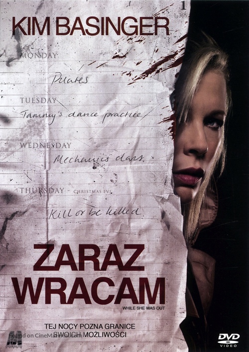 While She Was Out - Polish Movie Cover