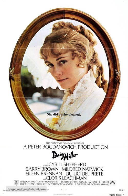 Daisy Miller - Movie Poster
