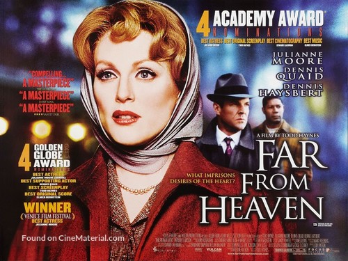 Far From Heaven - British Movie Poster