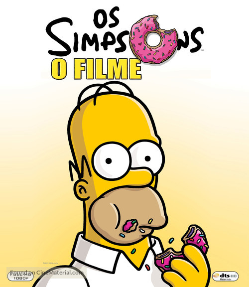 The Simpsons Movie - Brazilian Movie Cover