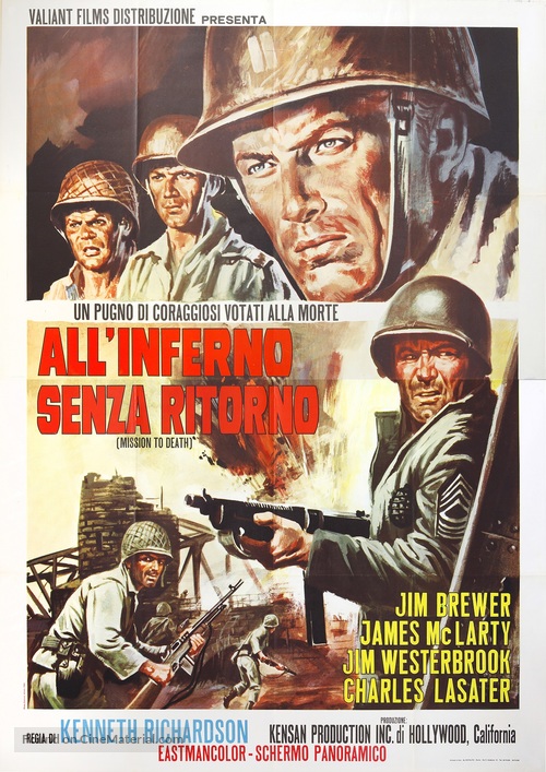 Mission to Death - Italian Movie Poster