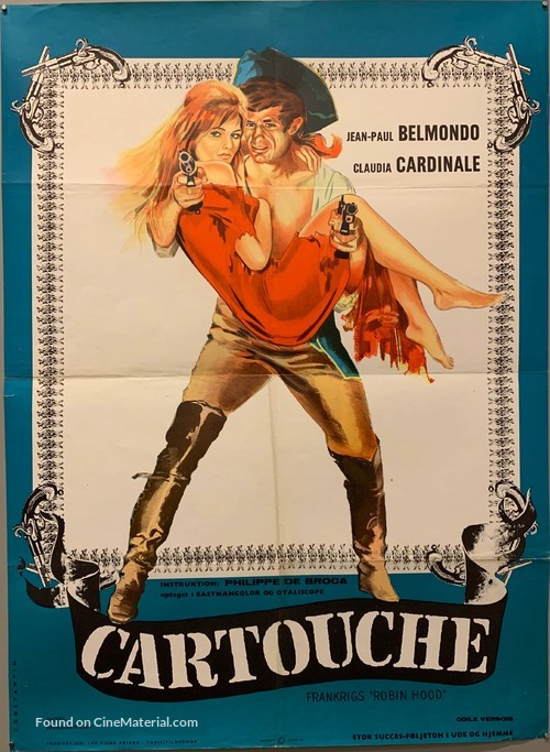 Cartouche - Danish Movie Poster