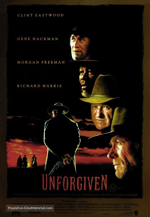 Unforgiven - Australian Movie Poster