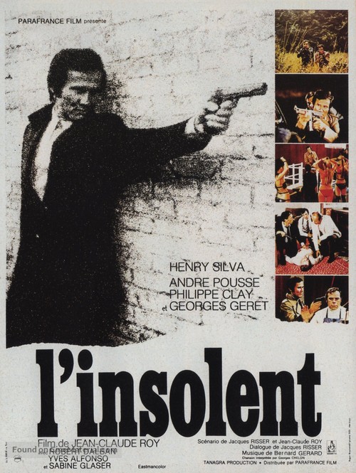 L&#039;insolent - French Movie Poster