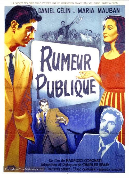 Opinione pubblica - French Movie Poster