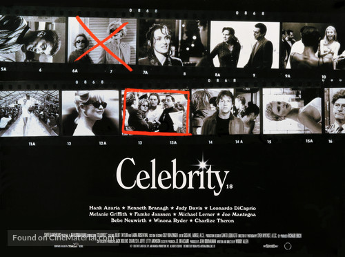 Celebrity - British Movie Poster
